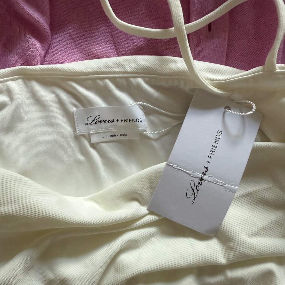 Lovers + Friends Cream Dress